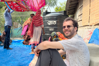 Max auf Projektbesuch 2025 Max auf Projektbesuch 2025