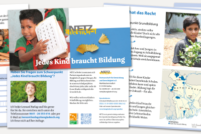 Projekt-Flyer „Jedes Kind braucht Bildung“ – Zum Herunterladen oder Bestellen