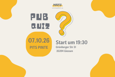 Poster Pub-Quiz Pits Pinte